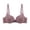 Pink, variant on Fatuov Women's Push Up Underwire Bra Supportive Full Coverage Soft Everyday Bra for Gift, Solid Color Lightly Lined Bra 40B, Pink