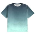 thumbnail image 3 of BOBOGOJP T-Shirts pour Homme à Manches Courtes, Col Ras du Cou (Bleu, 6TG), 3 of 5