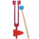 thumbnail image 2 of Tuning Fork Hammer Sound Healing Tuning Fork Aluminum Alloy Tuning Fork Sound Healing Therapy Tuning Fork With Hammer For Healthy Care ANGGREK DB1411, 2 of 8