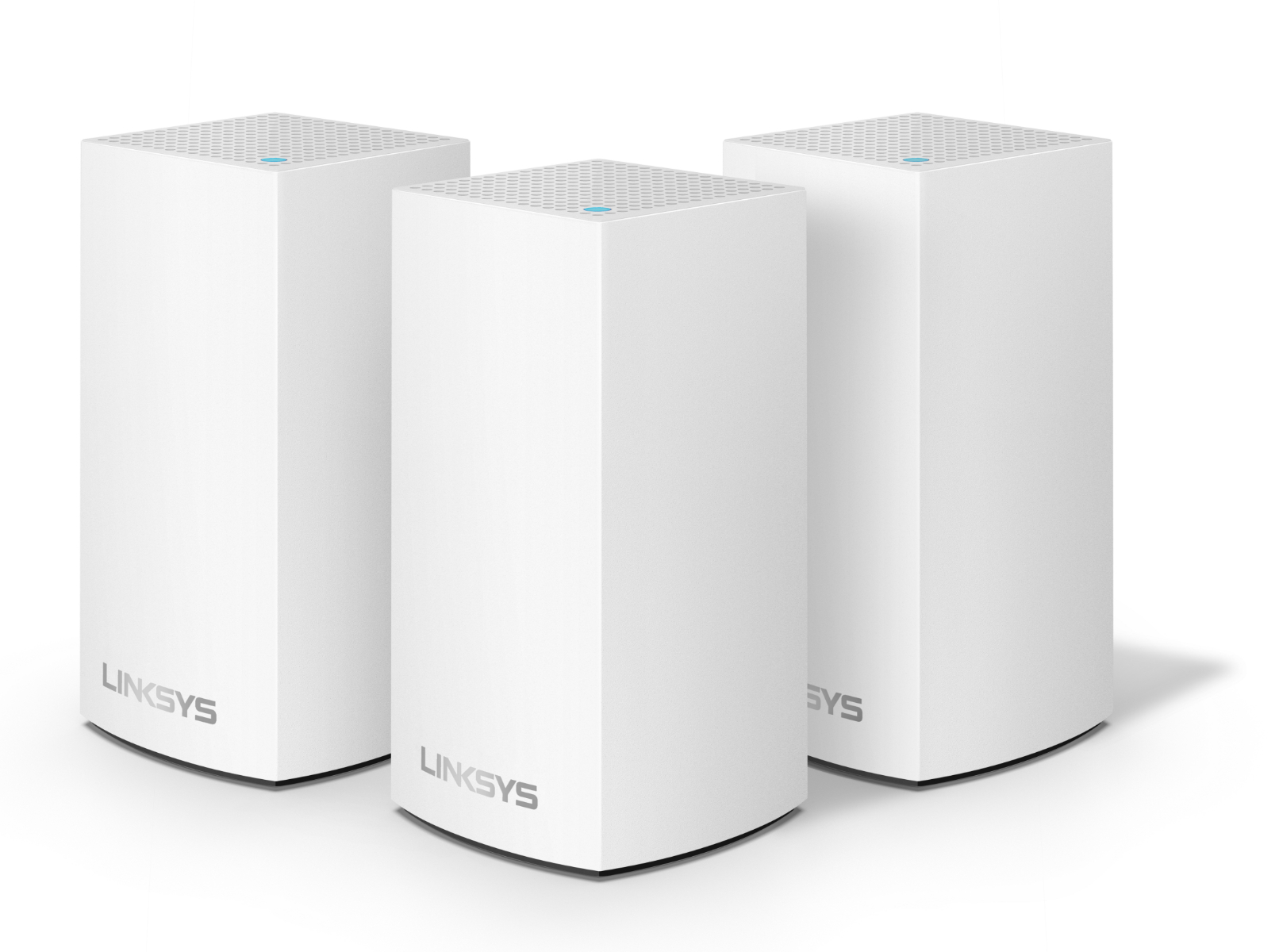 Linksys Velop Dual Band AC3600 Intelligent Mesh WiFi Router Replacement System | 3 Pack | Coverage up to 4,500 Sq Ft | Walmart Exclusive