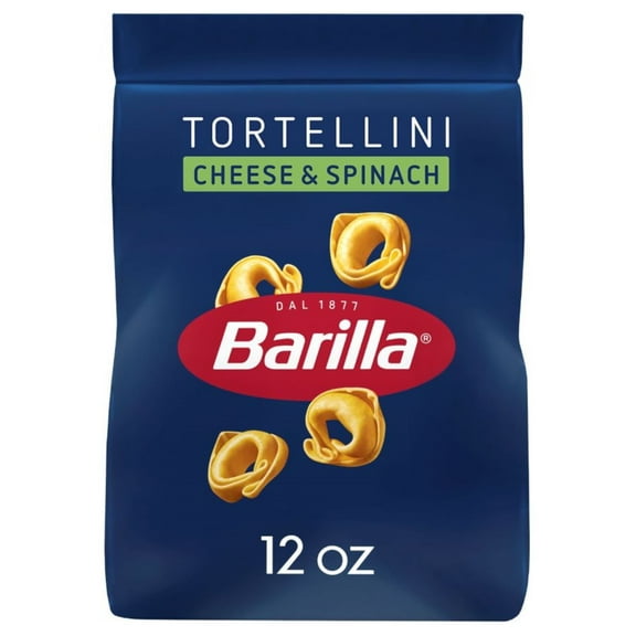 Barilla Classic Non-GMO, Filled Cheese and Spinach Tortellini Pasta, 12 oz