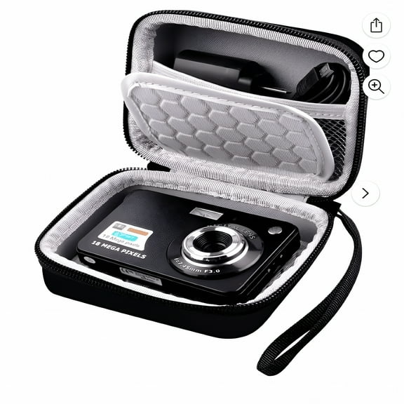 GASTROPOD Digital Camera Case, Waterproof & Protective Small Camera Bag, Lightweight Camera Bag, 4.72 X 3.54 X 2.36 Inch