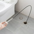 thumbnail image 5 of Kitchen Blockage Washbasin Sewer Cleaning Drain Cleaner Pipe Unblocker Curved Pipe Clog Remover GREY 60CM, 5 of 8