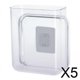 thumbnail image 1 of caja de almacenamiento,caja de almacenamiento montada en la pared liviana y resistente,Dormitorio Baño Gabinete de oficina Estante para refrigerador,Caja de almacenamiento para puerta de, 1 of 8