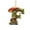 F, variant on Begzeat Mushroom 26 Alphabet Hanging Decoration, Mushroom Slices Tree Ornaments with String for Mushroom Party Supplies Christmas Party Decoration