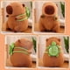 thumbnail image 3 of Cute Capybara Plush Toy capybara Plush with Turtle BackpackRealistic Soft Stuffed Animal 25cm Capybara Plush Toy Stuffed Capybara for Kids Gift 2025, 3 of 5