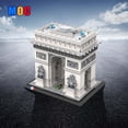 thumbnail image 1 of MOC-163329 Paris Arc De Triomph Modular Building Blocks Bricks Toys Set 4329pcs, 1 of 9