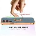 thumbnail image 5 of Compatible with Samsung Galaxy S23 Ultra Case for Women Cute Samsung S23 Ultra Phone Case Shockproof with Luxury Plating Gold Edge and Magnetic Car Mount Kickstand Protective Cases (Grey), 5 of 14