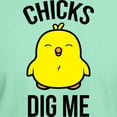 thumbnail image 3 of CafePress - Chicks Dig Me Dark T Shirt - Men's Classic Graphic Cotton T-Shirt, 3 of 4