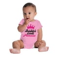 thumbnail image 4 of Daddy's Little Princess Girly Tiara Bodysuit Jumper Girls Infant Baby Brisco Brands 18M, 4 of 6