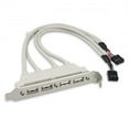thumbnail image 3 of Chenyang CY PCI-E 4 Ports USB 2.0 Female Screw to Motherboard 9pin Header Cable with Bracket Cable, 3 of 6