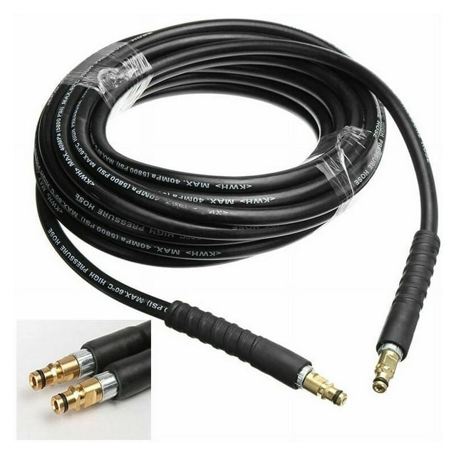 Desiderio para Karcher K2 K3 K4 K5 K6 K7 (6 m), kit de limpieza de manguera de repuesto de alta presión para limpieza con agua a presión de 6 m/8 m/10 m/15 m