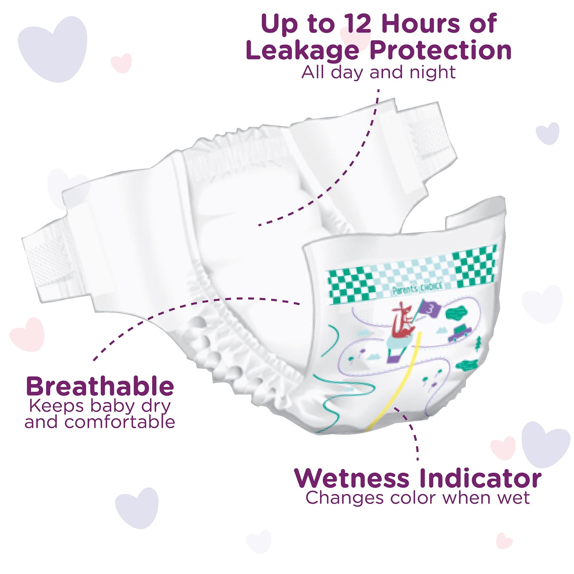 parents choice diapers size 3 210