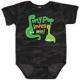 thumbnail image 3 of Inktastic My Pop Loves Me Dinosaur Boys Baby Bodysuit, 3 of 5