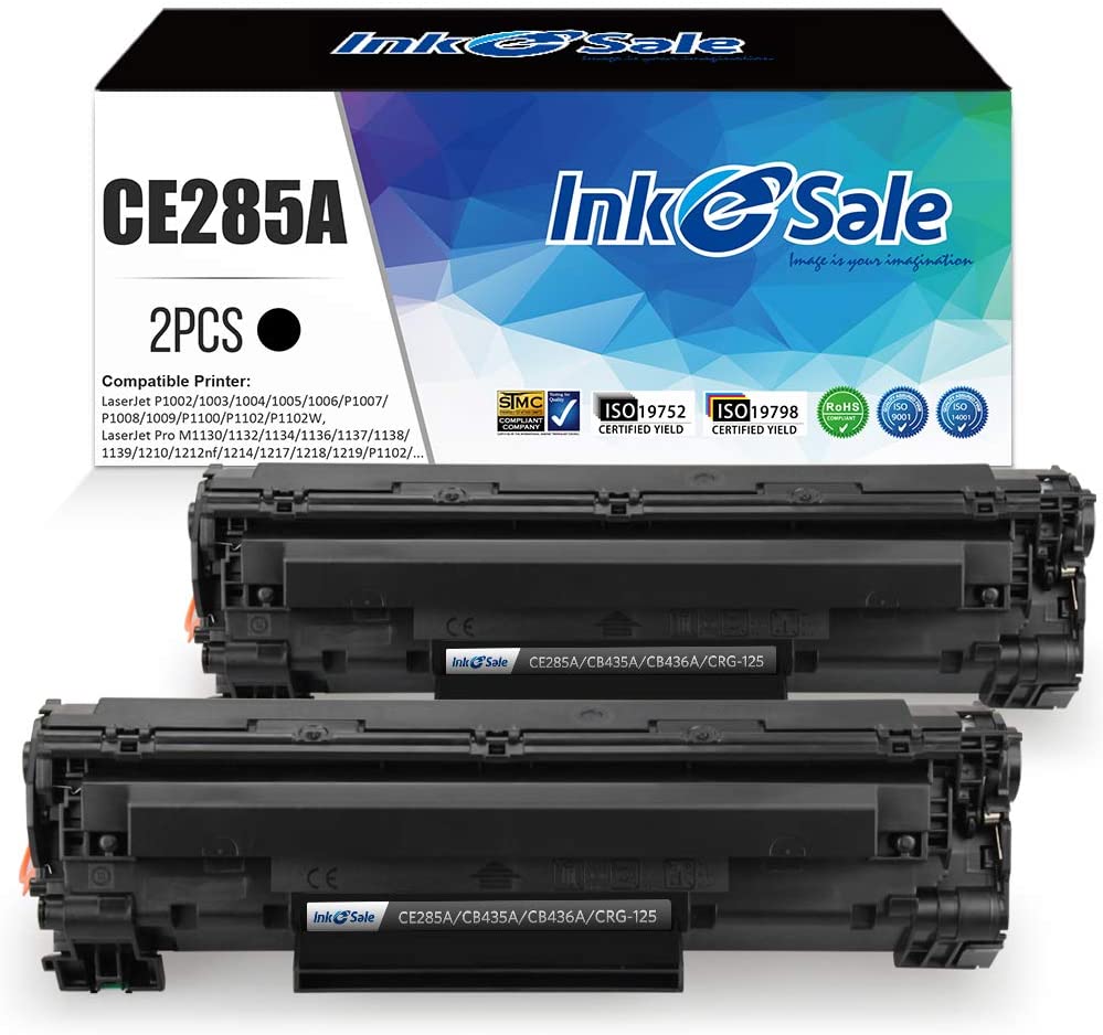 INK ESALE Black Cartridge CE285A (85A) Laser Toner Compatible for HP Laserjet Pro P1102w
