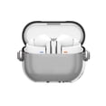 thumbnail image 2 of ELEHOLD for Samsung Galaxy Buds 3 FE 2025/ 3 / 3 Pro Case, Headphone Accessories Clear Premium TPU Wireless Charging Full Protective Case with Carabiner for Women Men,  Black, 2 of 6