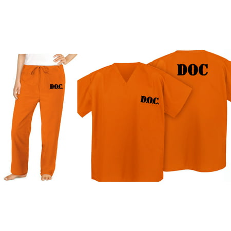 Prisoner Costume Jail Uniform for Orange is the New Black Fans