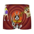 thumbnail image 5 of Looney Tunes Cartoons Mens Boxer Briefs Active Stretch Breathable Underwear, Comfortable Gym Boxer Briefs, 5 of 7