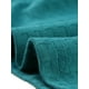 thumbnail image 5 of Batas de baño de spa para mujeres INSPIRE CHIC con mangas 3/4, ropa de estar en casa, batas con cremallera, talla S, azul pavo real, 5 of 6