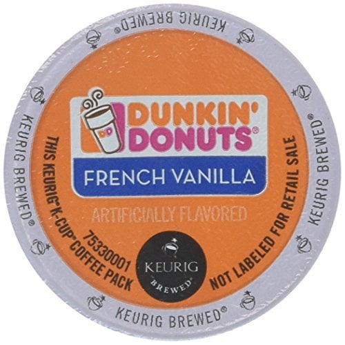 Dunkin, Donuts Coffee For K-Cup Pods, French Vanilla, 10 Count, (Pack Of 6) By Dunkin, Donuts.