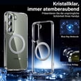 thumbnail image 5 of for Samsung Galaxy S22 Case, Crystal Clear Cover Compatible with Mag-Safe, Shockproof Military-Grade Protection, Magnetic Phone Case for Samsung Galaxy S22 Classic Hybrid Case, Clear, 5 of 6