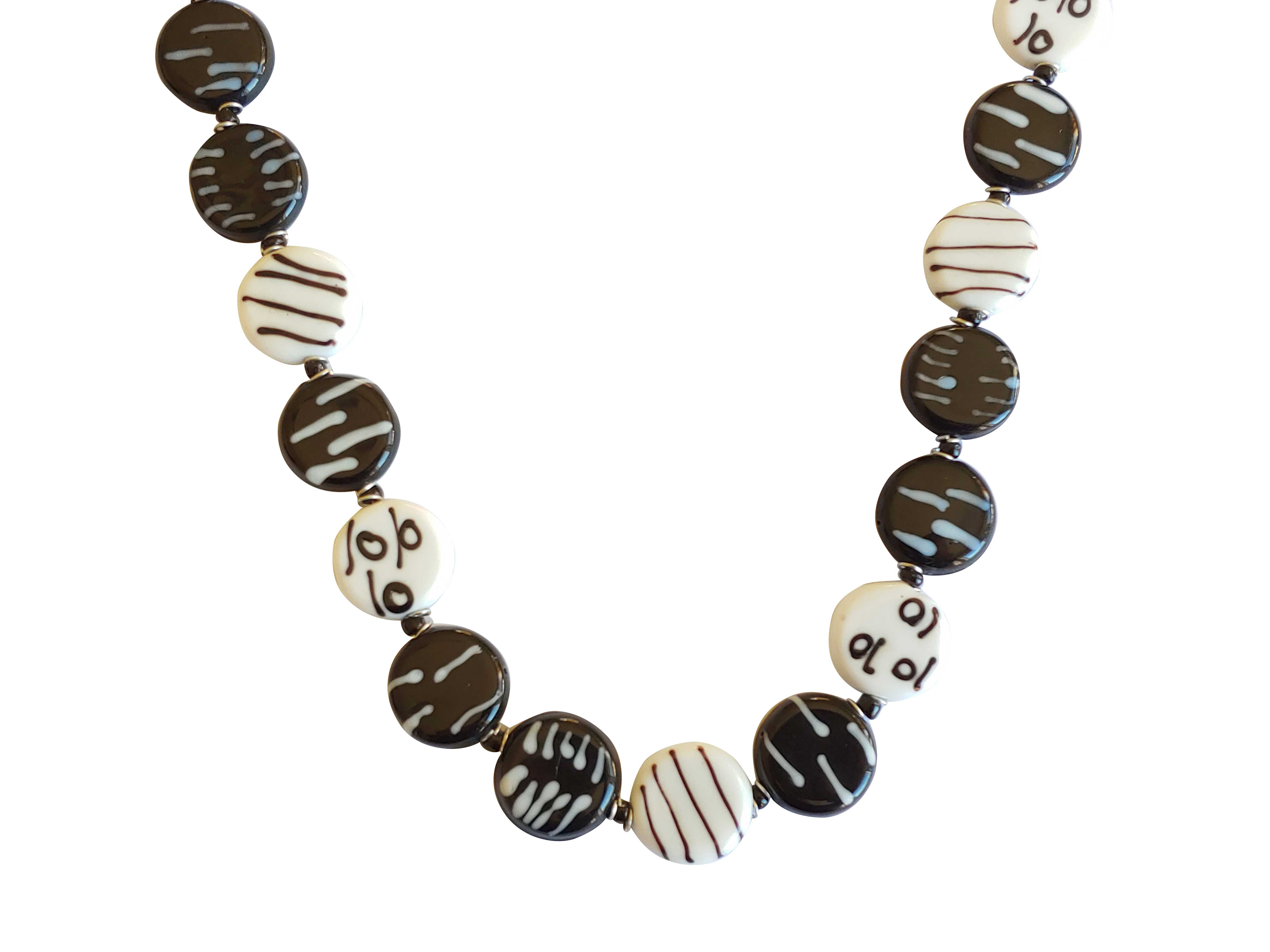 Seed Beaded Necklace Handmade Beaded Collar Beautiful Accessory Designer Jewelry