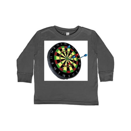 

Inktastic Dart Board Gift Toddler Boy or Toddler Girl Long Sleeve T-Shirt