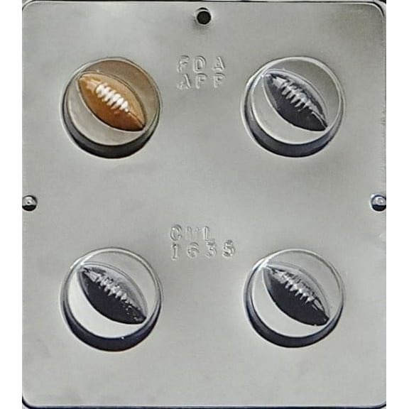 1635 Football Oreo Cookie Chocolate Candy Mold