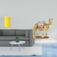 thumbnail image 2 of Jarrón De Flores De Porcelana Y Figura De Camello Para Decorar La Mesa De La Sala De Estar Con Estatua De Animal De Resina Y Estante Para Frutero., 2 of 8