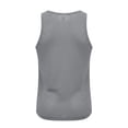 thumbnail image 5 of Domuza Knitted Tank Tops for Men Casual Sleeveless See Through Mesh Tank Tops Beach Muscle Knit Vest Gray XL, 5 of 5