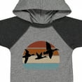 thumbnail image 4 of Inktastic Duck Hunting Retro Sunset Hunter Boys or Girls Baby Bodysuit, 4 of 5