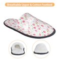 thumbnail image 3 of Sigee Tulips Flowers for Cozy Furry Slippers Super Soft Indoor and Outdoor Use, Non-Slip Sole Slip On House Slippers-Large, 3 of 8