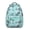 Greenish-blue-76, variant on Waterproof Backpack for Teens - Snowy Owl Design with Spinal Support & Organized Storage Compartments