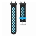 thumbnail image 3 of Two Tone Ventilated Pin Buckle Silicone Watch Strap Quality Material Breathable Adjustable Connector Universal For Watches, 3 of 3
