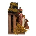 thumbnail image 2 of Kurt Adler 1.25-5.25-Inch Porcelain Nativity Figures With Wooden Stable, 9-Pieces, 2 of 4