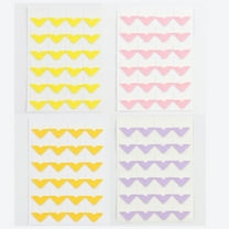 MLINS 8Pcs Self adhesive Photo Mounting Corners Picture Stickers DIY Album Accessories (Assorted Color)