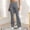 Gray, variant on Women Elastic Waist Pants,Compression Flare Leggings Yoga Pants Bootcut Womens Work Leggings Ladies Elastic Waist Pants Womens Dress Slacks Butt Lifting Pants Flare Yoga Pants