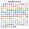 thumbnail image 4 of Set de marcadores MemOffice de 162 colores con doble punta y tinta alcohólica, 4 of 7