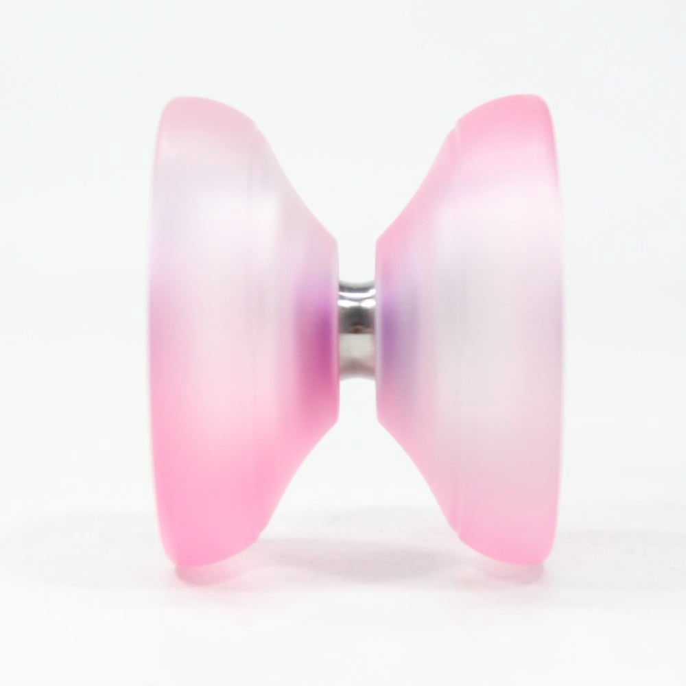 JIGUN Hanabi Yo-Yo - Polycarbonate CNC Finger Spin YoYo (Pink)