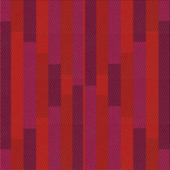 Ahgly Company Machine Washable Indoor Square Transitional Crimson Red Area Rugs, 8' Square