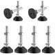 thumbnail image 1 of 8 40*M8 pies de nivelación, pies de muebles ajustables, patas de muebles de acero inoxidable con base artificial, dirección ajustable, pasadores de ajuste, tornillos de ajuste Zhivalor WMJ-0436, 1 of 2