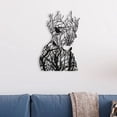 thumbnail image 2 of Tree Art,Abstract Face Tree Art, Woman Abstract Wall Decor,Metal Home Decoration, Figure Art 30*21cm, 2 of 5
