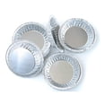 thumbnail image 3 of 4 1/4 Shallow Disposable Aluminum Tart Pan by D & W (A96), 3 of 3