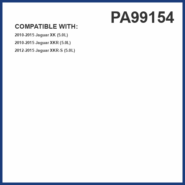 PG PA99154 Engine Air Filter | Fits 2010-2015 Jaguar XK, XKR 5.0L; 2012-2015 XKR-S 5.0L