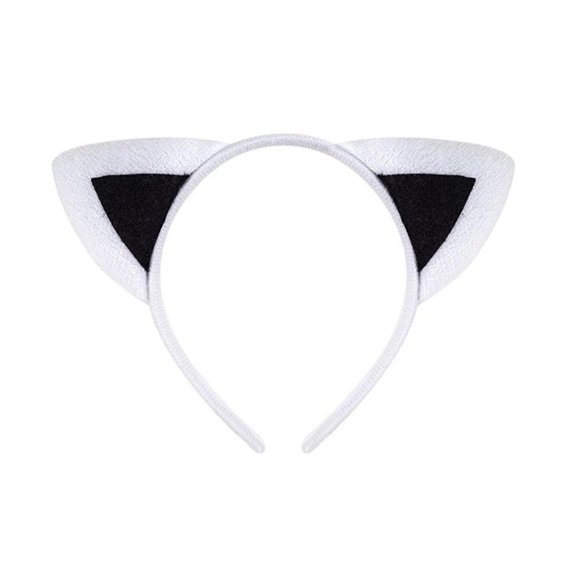 Plush Animal Ears Hairbands Cosplay Hairband Costume Animals Headpieces Bows Tie Headwear For Birthday Theme Parties
