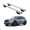 Silver, variant on ERKUL Roof Rack Cross Bars for Infiniti QX70 2014-2017 | Aluminum Crossbars with Anti Theft Lock for Rooftop | Compatible with Raised Rails - Silver