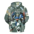 thumbnail image 3 of Mobile Suit Gundam Hoodie 3D Print Pullover Hooded Long Sleeve Sweatshirts Tops Blouse with Pocket for Mens Womens, 3 of 8