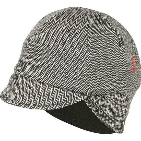 Pace Sportswear Reversible Merino Wool Cap: Mini Herringbone
