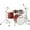Ruby Grain, variant on Ludwig BackBeat Elite 5-Piece Drum Set with 22" Bass Drum, Midnight Grain