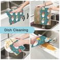 thumbnail image 2 of Ryvnso Gnome Christmas Kitchen Towels Dish Clothes for Drying Dishes Cleaning Absorbent Set of 6, 2 of 9